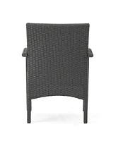 Deluxe Rattan Outdoor Club Chairs: Tropical Style, Unparalleled Comfort