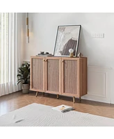 Multipurpose Storage Cabinet with Adjustable Shelf