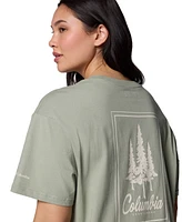 Columbia Women's Short Sleeve Graphic Oversized Top