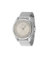 Invicta Men's 48480 Celestial Quartz 3 Hand Ivory Dial Watch