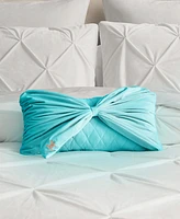 Juicy Couture Velvet Bow Decorative Pillow, 10" x 18"