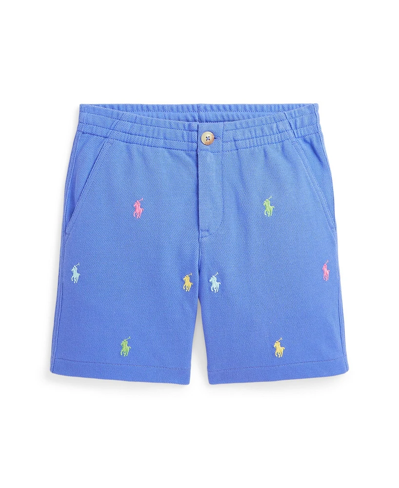 Polo Ralph Lauren Toddler and Little Boys Pony Mesh Shorts