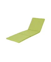 Outdoor Oasis Lounger Cushion Only: Waterproof and Secure for Endless Comfort