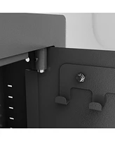 Concealed Wall Safe with Keypad & Removable Shelves for Firearms and Valuables