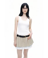 Nocturne Women's Layered Mini Skirt