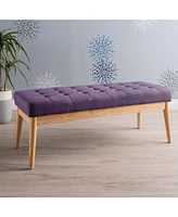 Ottoman Bench, Purple