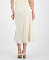 Anne Klein Women's Flared Pull-On Midi Skirt