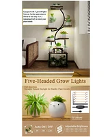 8-Tier Plant Stand with Grow Lights (Dimmable