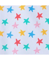 Andy & Evan Toddler Girls Toddler/Child Starfish Print Textured Swimsuit