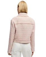 Boss by Hugo Women's Regular Fit Tweed Jacket