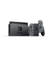 Nintendo Switch 32GB Console Gray Joy-Con Bundle with Surge 11-In-1 Accessory Starter Pack and Mario Strikers Battle League