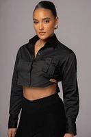 Jluxlabel Women's Close To You Collared Top