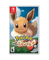 Nintendo Switch 32GB Console - Neon Joy-Con - New Version with Pokemon Let's Go, Eevee! Bundle