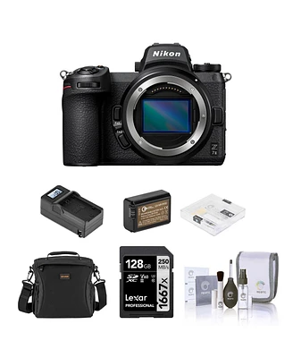 Nikon Z 7II Mirrorless Camera, Bundle with 128GB Memory Card, Bag, Battery, Charger, Screen Protector, Cleaning Kit