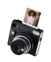 Fujifilm instax Square SQ40 Instant Film Camera, Black With 2 Twin Packs of Film and Camera Bag