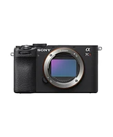 Sony Alpha a7CR Mirrorless Camera Body, Black, Bundle with Shoulder Bag, 128GB Sd Card, Card Reader, Extra Battery, Charger, Camera Strap, Tissue Pape