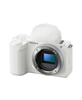 Sony Alpha Zv-E10 Ii Mirrorless Camera, White, Bundle with Extreme Pro 64GB Memory Card and Shoulder Bag