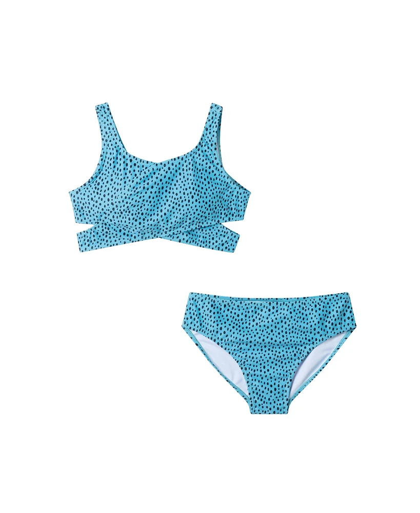 Toddler/Child Girls Imperfect Dot Bikini