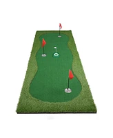 Golf Putting Green, Practice Putting Green Mat, Large Professional Golfing Training Mat for Indoor Outdoor