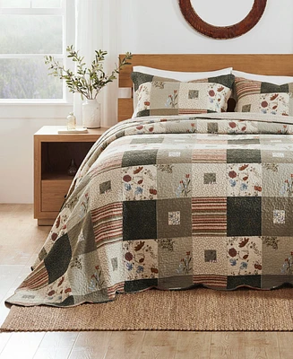 Greenland Home Fashions Sedona Desert Beauty 3-Pc. Bedspread Set