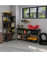 5-Tier Shelving Unit with 2000 Lbs Capacity Heavy-Duty Storage Rack for Home & Garage