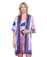 Paradiso Robe with Flutter Sleeves and Tie