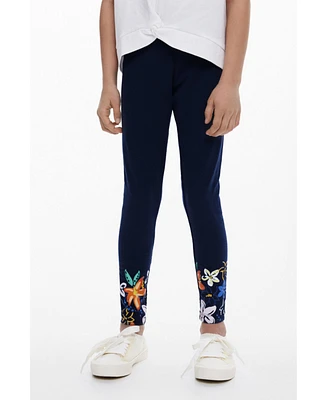 Desigual Girls Girls's Floral leggings