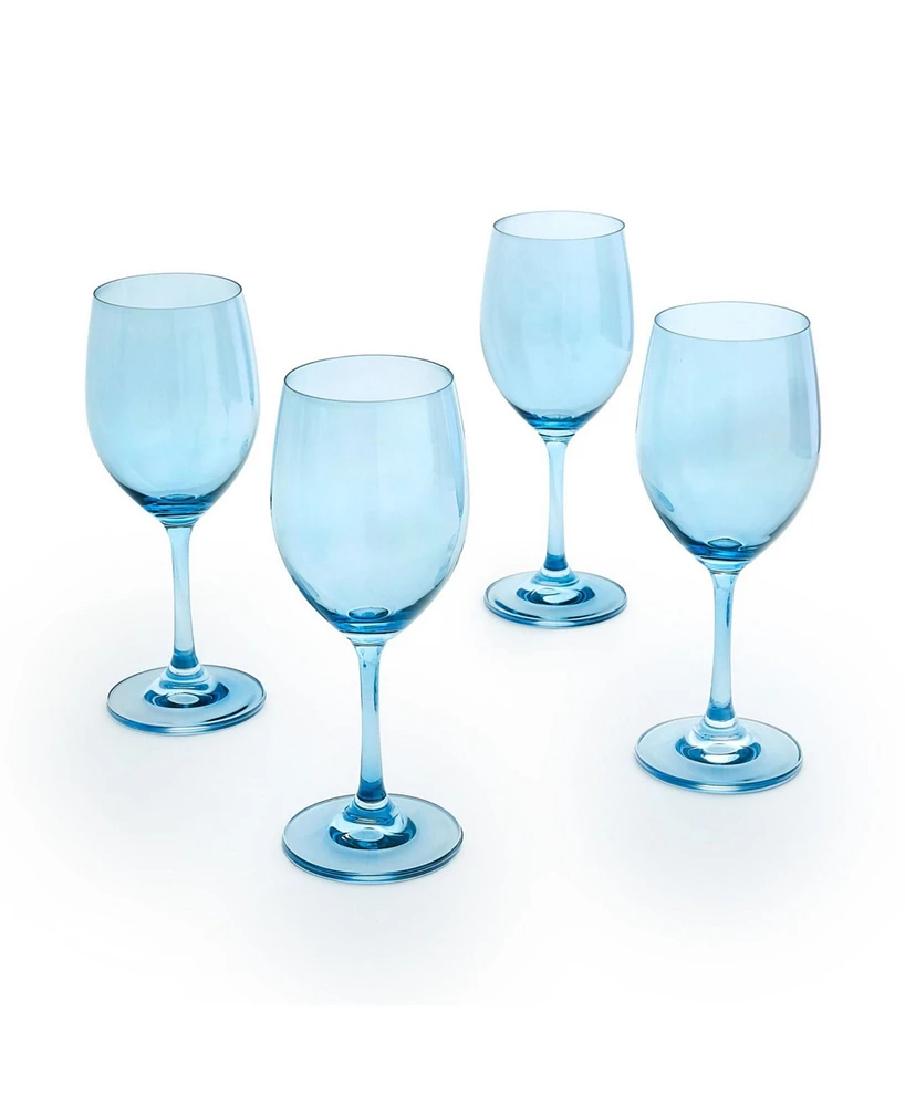 Godinger Veneto White Wine Glasses, Set of 4