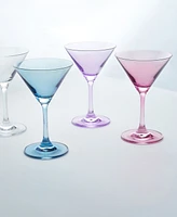 Godinger Veneto Ballet Martini Glasses, Set of 4