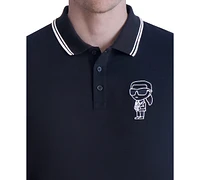 Karl Lagerfeld Paris Men's Caricature Polo Shirt