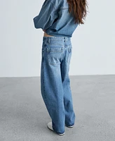 Mango Women's Mid-Rise Balloon Jeans