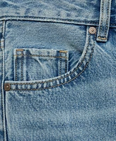 Mango Women's Miami Medium-Rise Straight-Fit Jeans