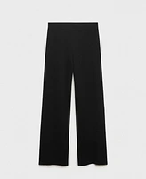 Mango Women's Straight Knitted Trousers