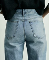 Mango Women's Mom2000 High-Rise Jeans