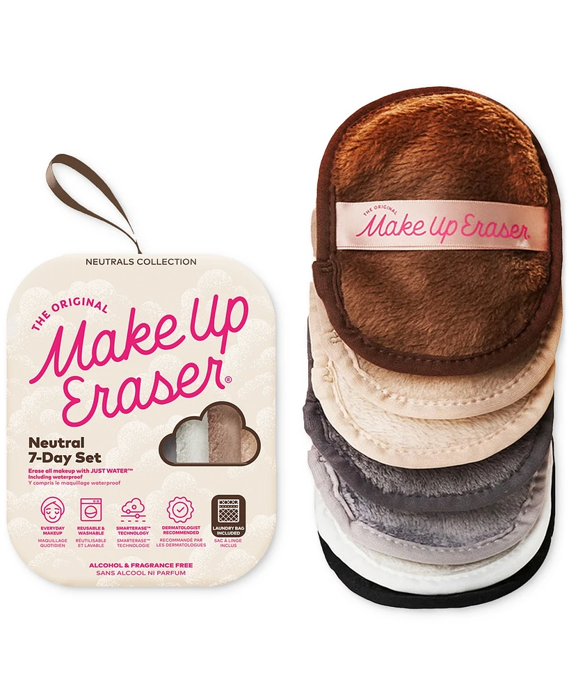 MakeUp Eraser 7-Pc. Neutral Makeup-Removing Cloth Set