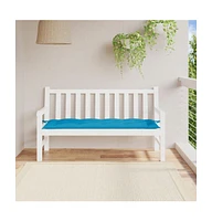 Garden Bench Cushion Light Blue 59.1"x19.7"x2.8" Oxford Fabric