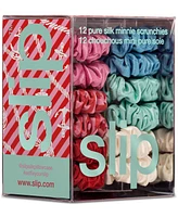 Slip 12-Pc. Pure Silk Minnie Scrunchies Set
