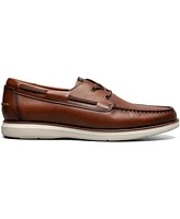 Florsheim Men's Tropics Moc Toe Elastic Lace Boat Shoe