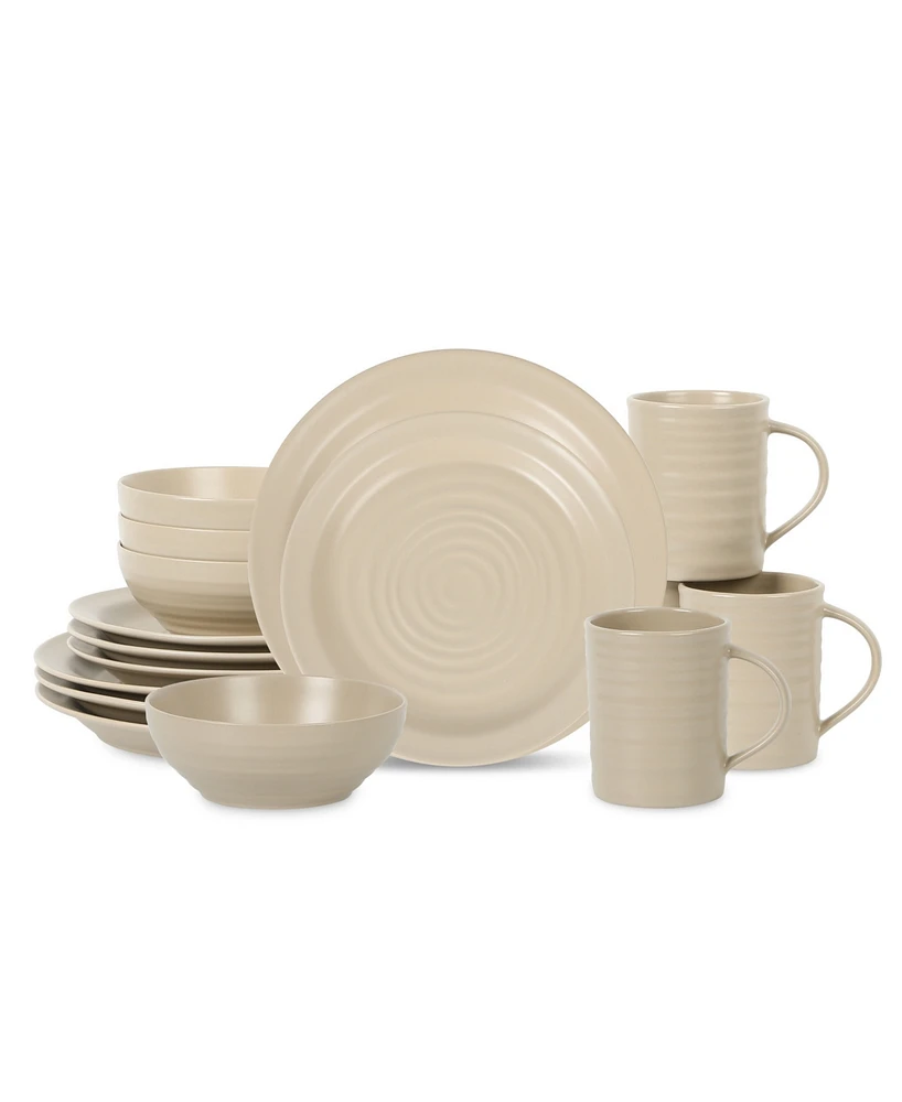 Stone Lain Orbit 16 Pc. Dinnerware Set, Service for 4