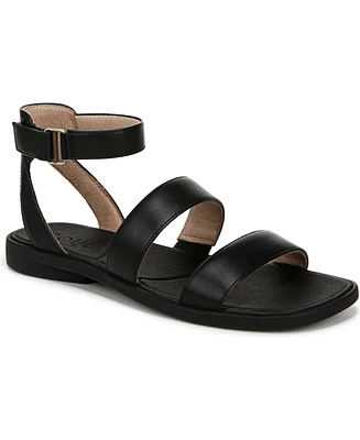 Soul Naturalizer Women's Fiesta Ankle Strap Footbed Flat Sandals