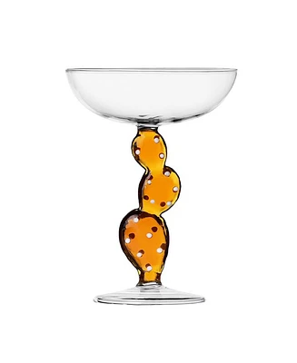 Ichendorf Desert Plants Cactus Champagne Bowl, 10.1 oz.