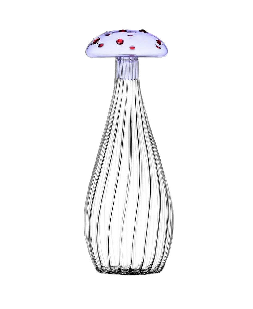 Ichendorf Alice Mushroom Glass Bottle, 32 oz.
