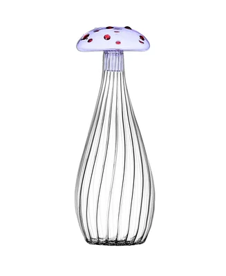 Ichendorf Alice Mushroom Glass Bottle, 32 oz.