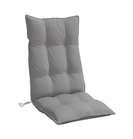 Highback Chair Cushions 2 pcs Oxford Fabric