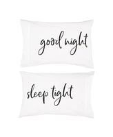 20" x 30" Goodnight Sleeptight Pillowcase Set