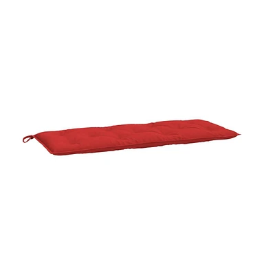 Garden Bench Cushion Red 47.2"x19.7"x2.8" Oxford Fabric