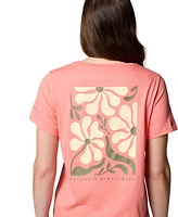 Columbia Women's Rolling Bend Graphic Short Sleeve Top