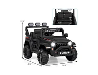 12V Electric Kids Ride on Truck with Remote Control and Music