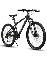 26" Mountain Bike with 21-Speed Gear System for Adults