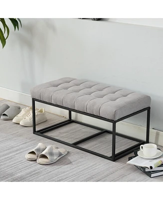 Multifunctional Storage Ottoman Bench: End of Bed, Entryway & Living Room